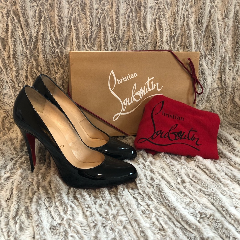Christian Louboutin 100 patent size 39